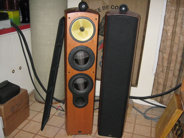 B&W 804s speakers
