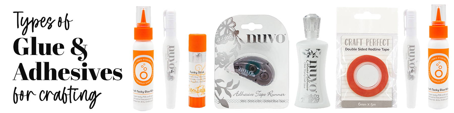 Nuvo Deluxe Adhesive Clear Drying Craft Glue