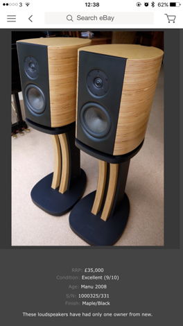 Magic  Mini 2 Magico Mini Bookshelf speakers - stunning...