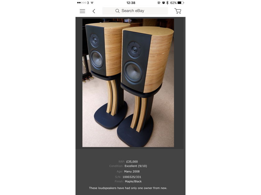 Magic  Mini 2 Magico Mini Bookshelf speakers - stunning - UK