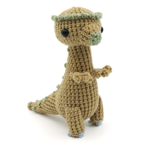 Amigurumi Pachycephalosaurus Dinosaur
