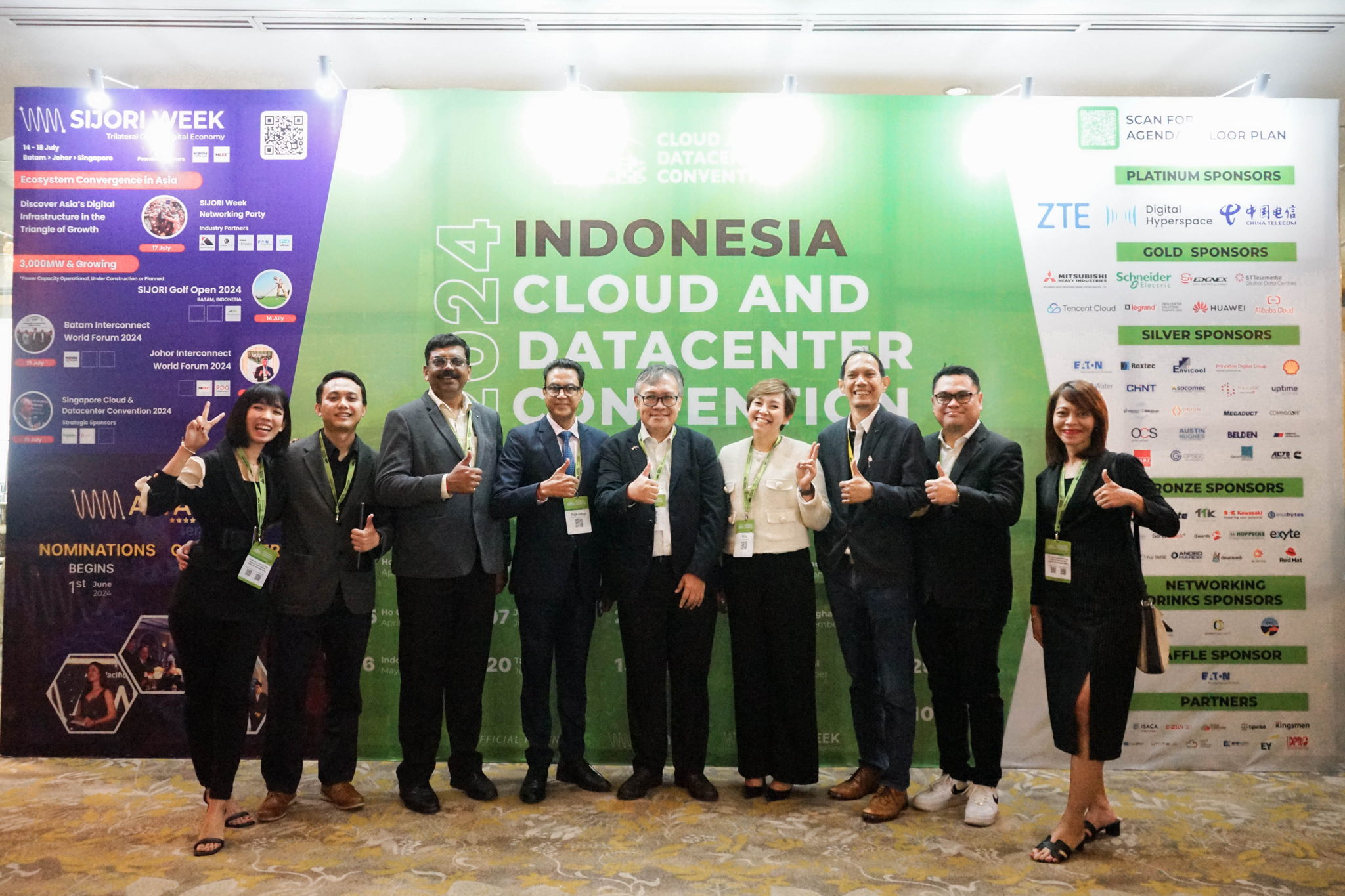 OCS and Diversey Indonesia Participate in the Indonesia Cloud & Data Centre Convention