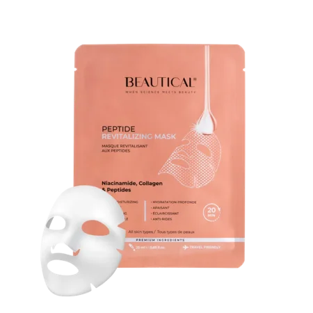 Revitalisierende Peptid-Maske