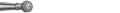 round + neck bur