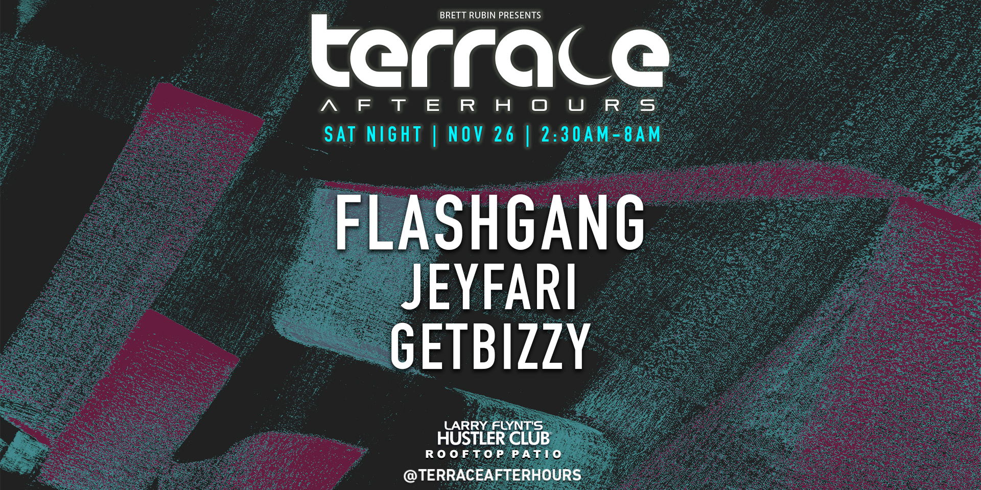 Flashgang at Terrace Afterhours promotional image