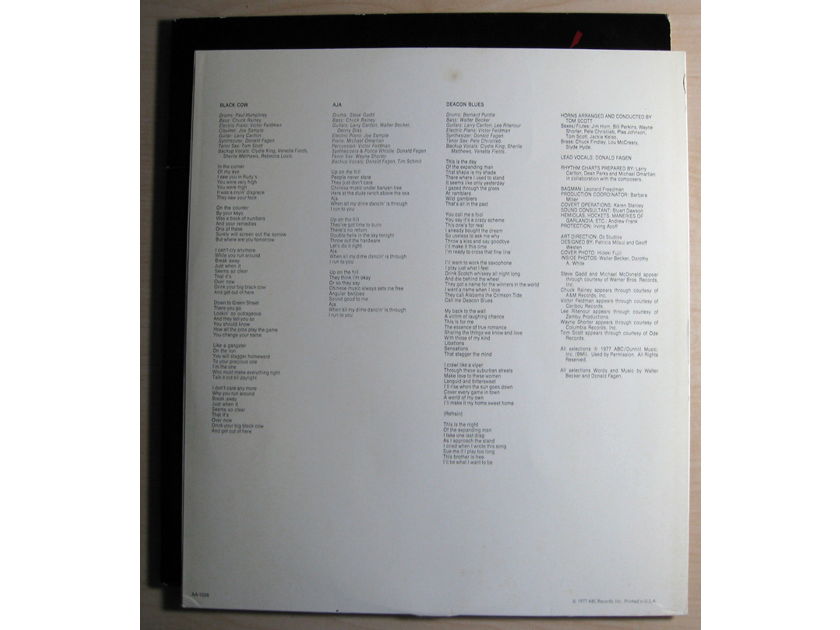 Steely Dan - Aja  - 1977  ABC Records  AA-1006