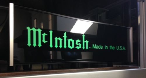 McIntosh Labs  R778 Dealer Display Sign Gorgeous