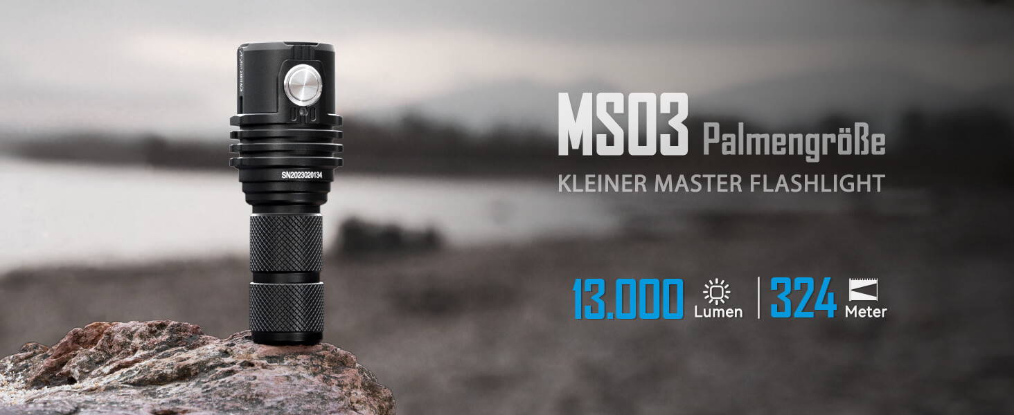Hellste EDC Taschenlampe IMALENT MS03