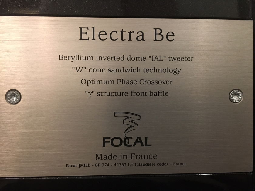 Focal Electra 1028 Be II Floor Speakers-Black (Pair) **Trade-in**