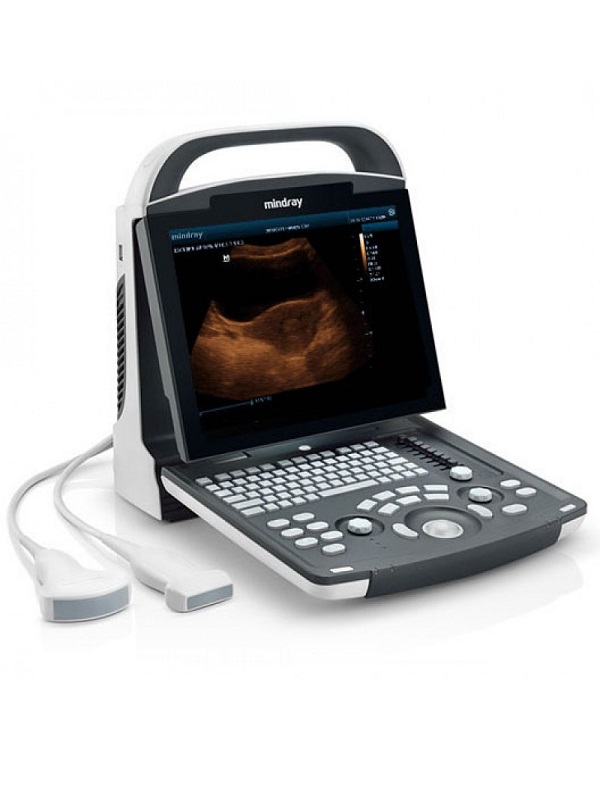 Ultrasound Portable B/White Mindray DP 10  w/2 probes; Convex + Linear and thermal Printer 