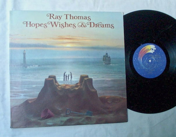 RAY THOMAS LP~HOPES, WISHES - & DREAMS~rare orig 1976 a...