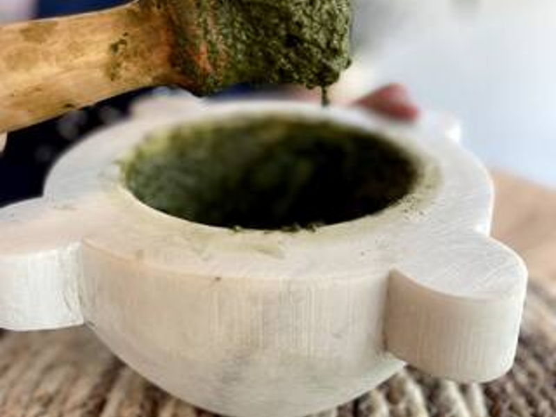 Corsi di cucina Lucinasco: Corso di cucina: il pesto al mortaio