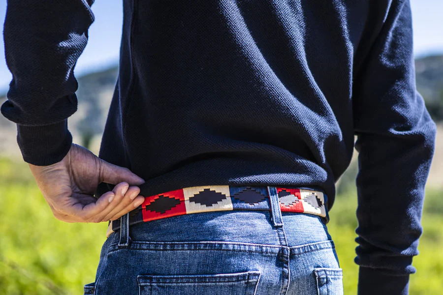 Quality Full Grain Leather Polo Belt (Style No: LB6475) - Image 6