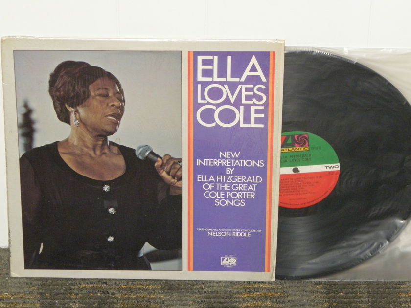Ella Fitzgerald - "Ella Loves Cole" Atlantic SD 1631 1841 Broadway Orig Pressing. -A /-A matrix