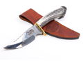 Silver Stag Le Mountain Edge Hunter With Logo Handle
