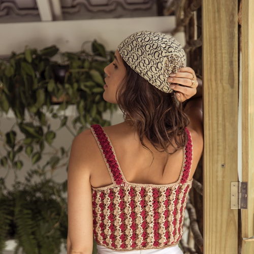 Anne Cropped Top Crochet Pattern