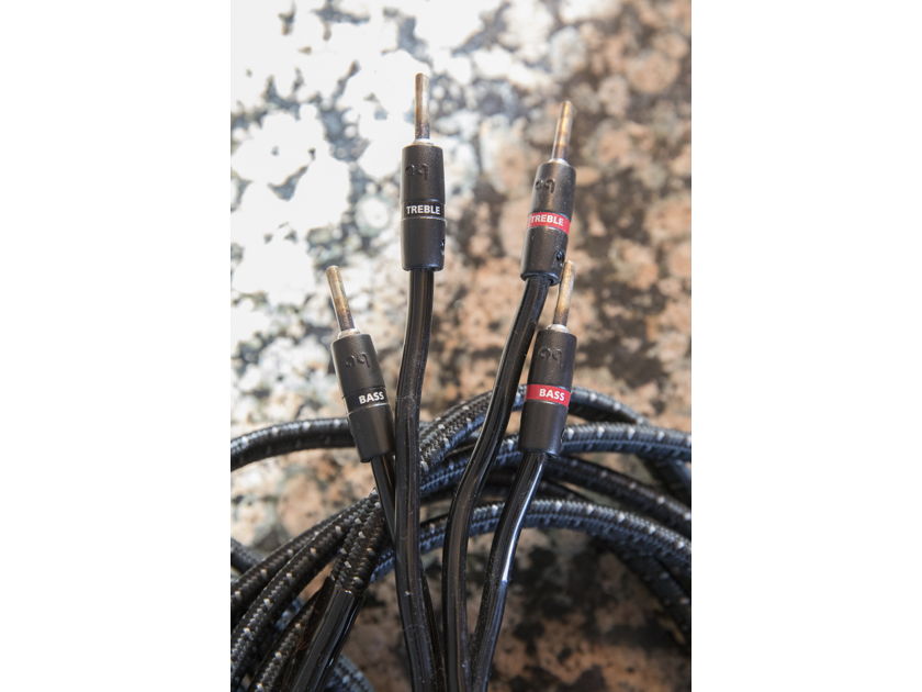 AudioQuest Rocket 44 Bi-Wire Speaker Cables - 6 feet - Pair