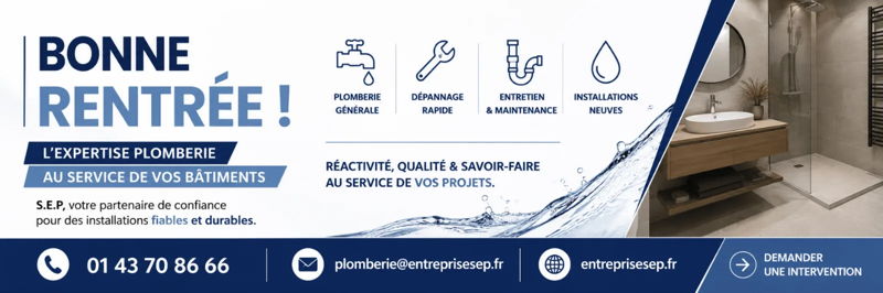 Rentrée chantier à Clichy : mobilisation des équipes SEP à Clichy