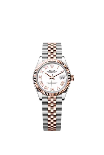 Rolex Datejust White Dial Roman Numerals Jubilee Bracelet