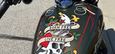 2018 HARLEY-DAVIDSON FXBB STREET BOB ABS motorcycle for rent near Greenfield, WI