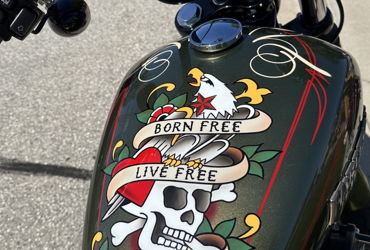 2018 HARLEY-DAVIDSON FXBB STREET BOB ABS motorcycle for rent near Greenfield, WI