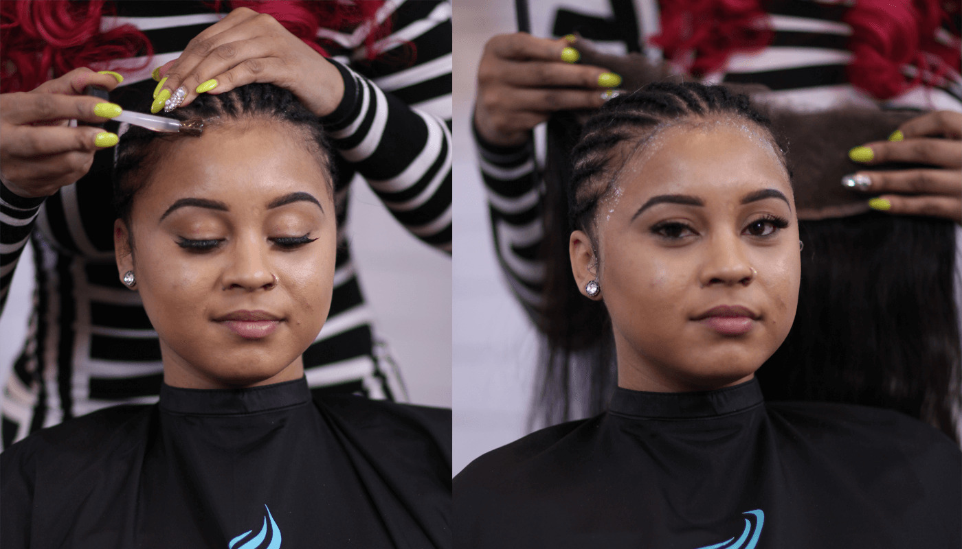 how to apply a lace frontal