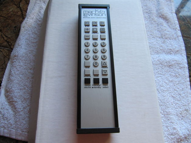 Mark Levinson 390S Remote    Like new  Price lowered