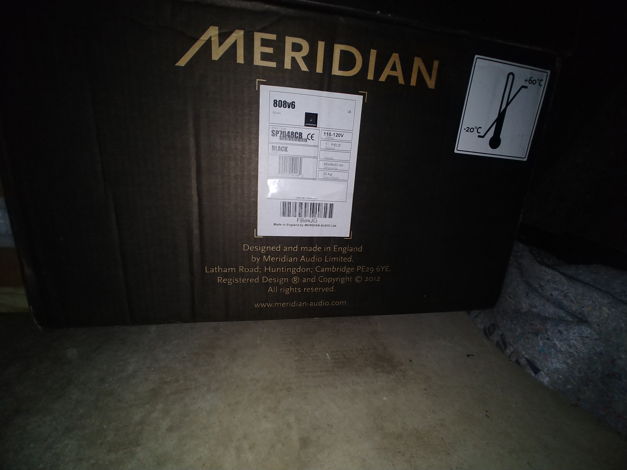 Meridian 808v6 Black Factory 808v6