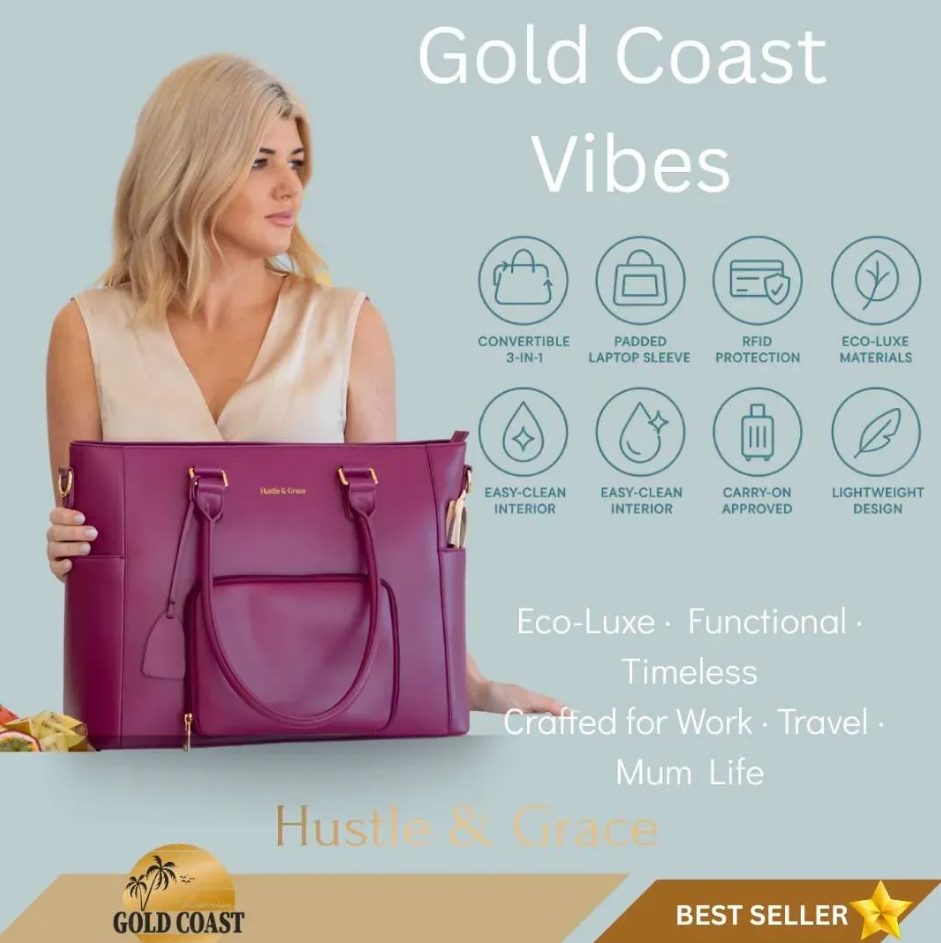 The Iluka Tote System - Mulberry - Image 5