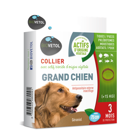 Collier Insectifuge - Grand Chien