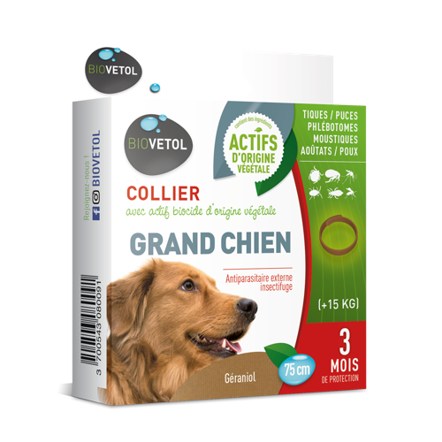 Collier Insectifuge - Grand Chien