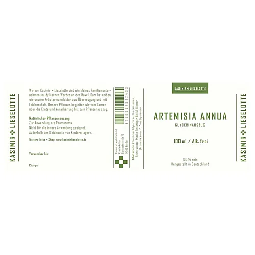 Extrait Glycériné d'Artemisia Annua 100 ml
