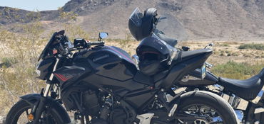 2020 KAWASAKI KLR650 ABS motorcycle for rent near Henderson, NV