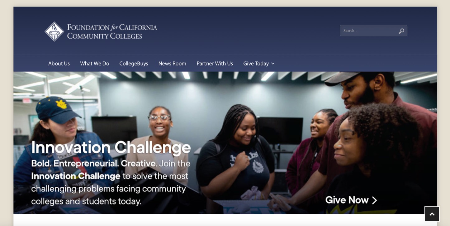 Foundation for California Community Colleges product / service