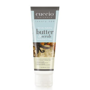 Cuccio Butter & Scrub Vanilla Bean & Sugar 4Oz "Clearance"
