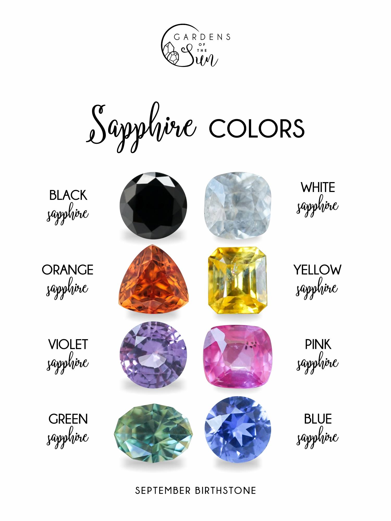 sapphire colors
