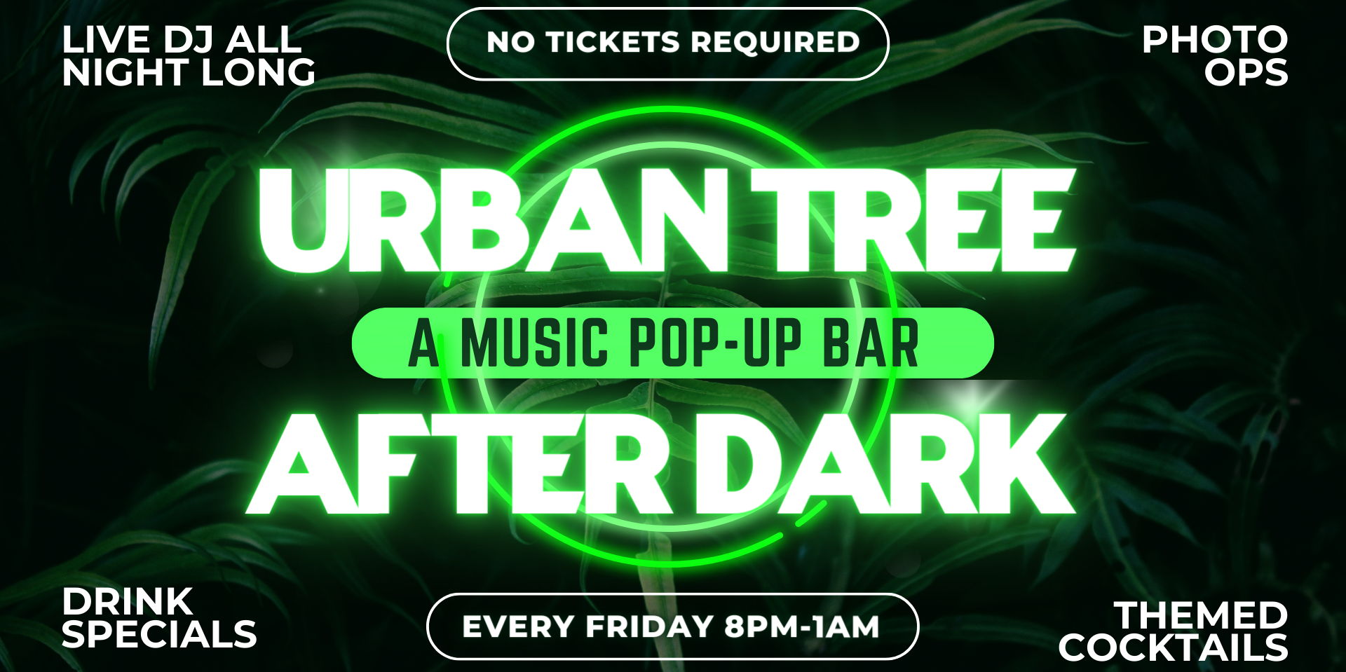 UrbanTree After Dark: A Music Pop-Up Bar promotional image