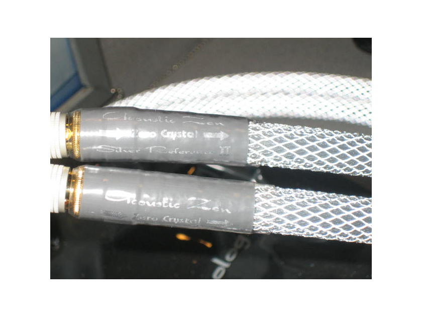 Acoustic Zen silver refrence 2 in 1 meter rca