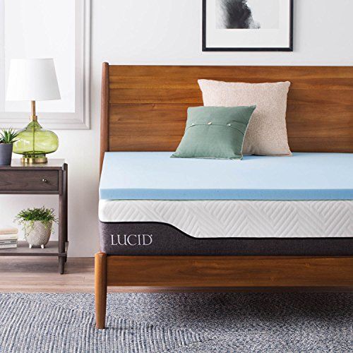 Lucid 2 Gel Infused Memory Foam Mattress Topper Vs Sleepbetter