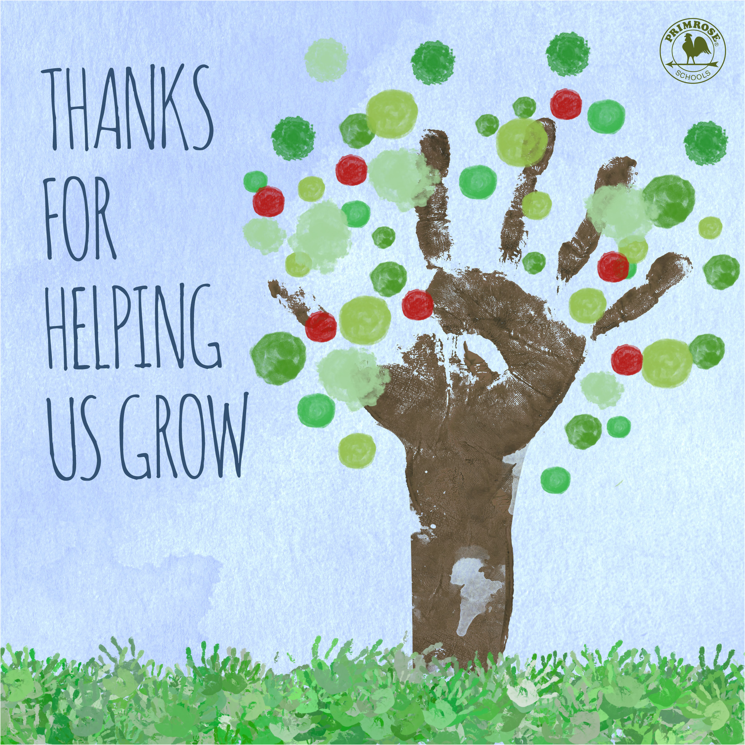 Thanks for helping us grow!