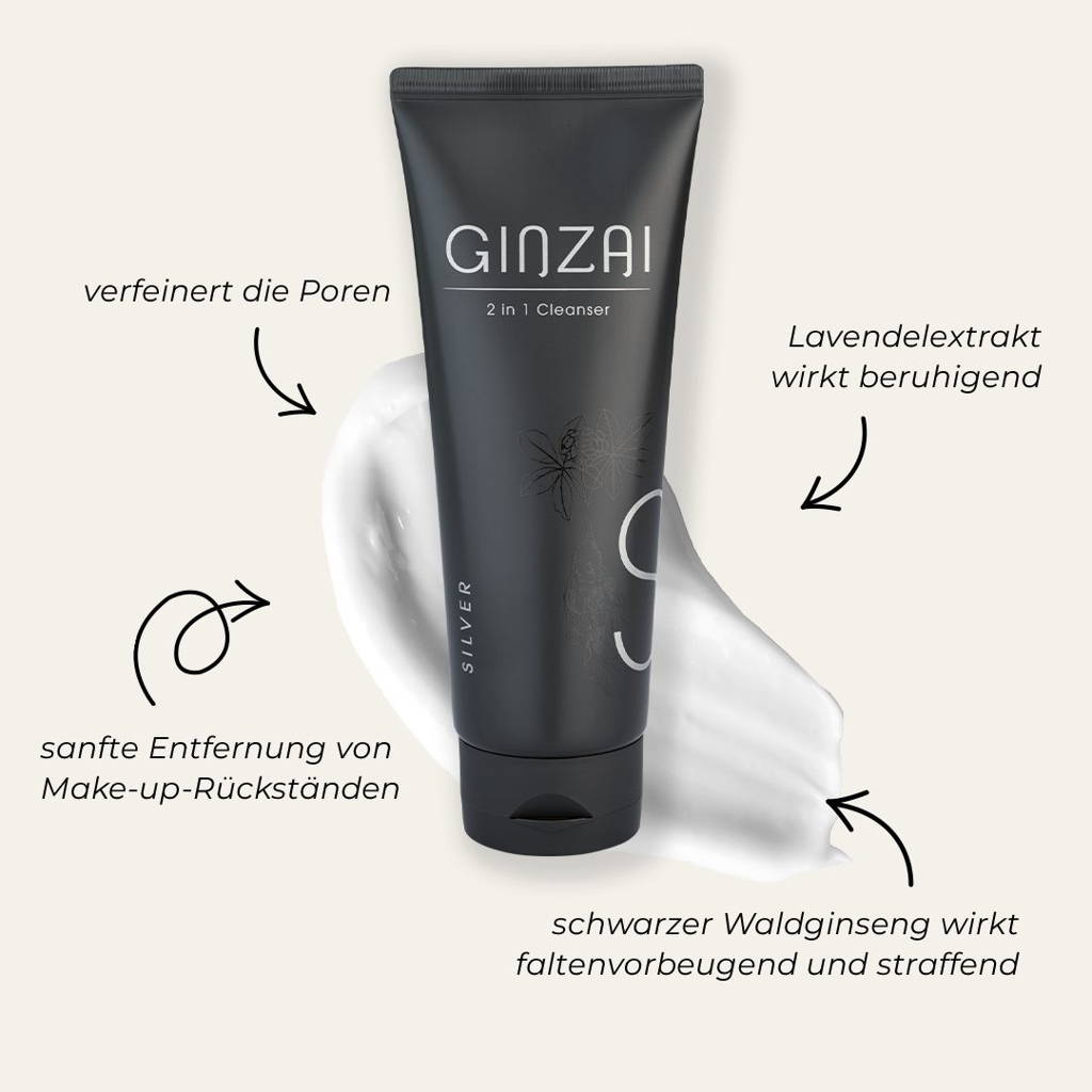 GINZAI 2in1 Reinigungscreme