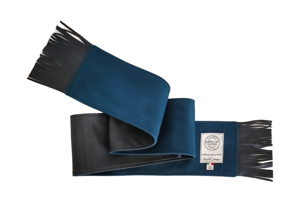 GENUINE LEATHER - WOOL CASHMERE SCARF