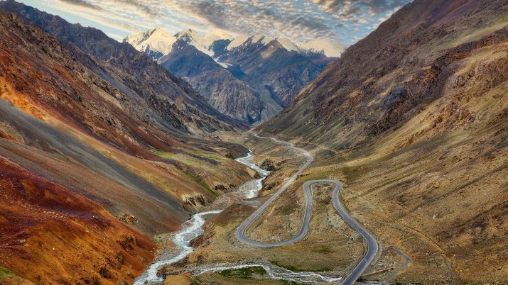 The Karakoram Highway, a marvel of engineering, connects China and Pakistan