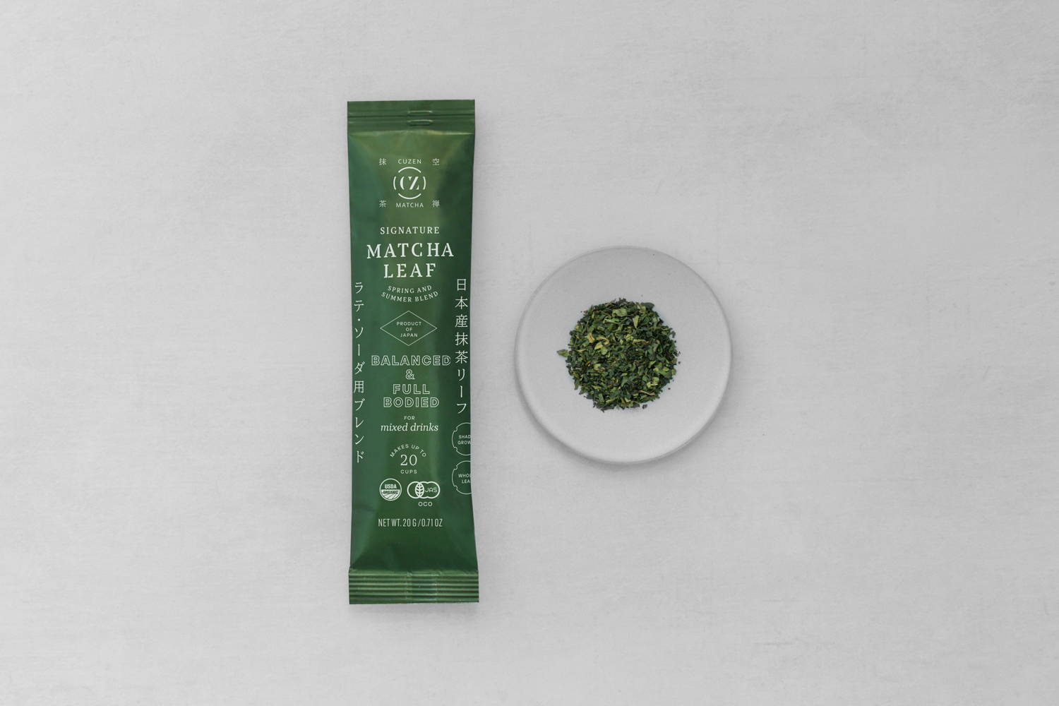 Signature matcha leaf blend