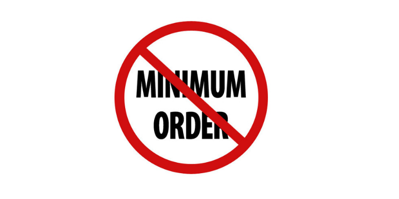 Minimum order quantity