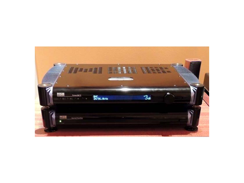 MSB PLATINUM DAC IV w/ Signature Power Base, Cust. Consignment, Upgradeable to Current, New Lower Price!