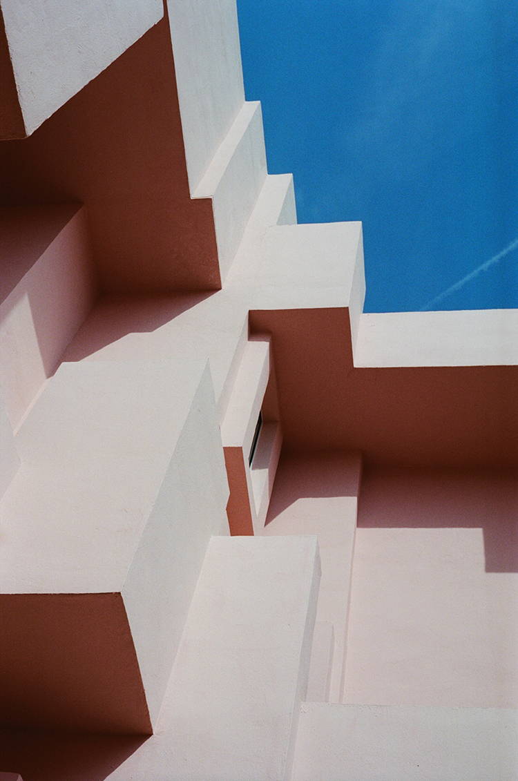 La Muralla Roja by Ricardo Bofill | Photographed by Hannah Davis for Wolf & Moon Jewellery