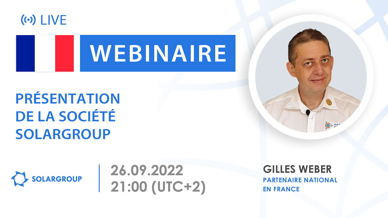 France. Présentation de la société financière internationale SOLARGROUP