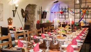 streckbank und kindergeburtstag