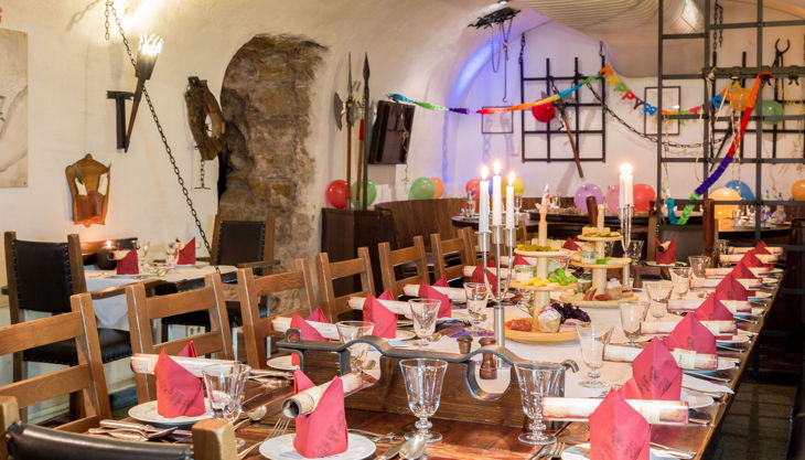 streckbank und kindergeburtstag